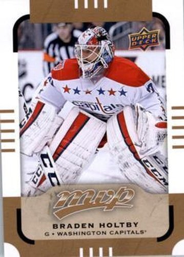 #26 Braden Holtby - Washington Capitals - 2015-16 Upper Deck MVP Hockey
