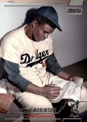 #26 Jackie Robinson - Brooklyn Dodgers - 2022 Stadium Club Baseball