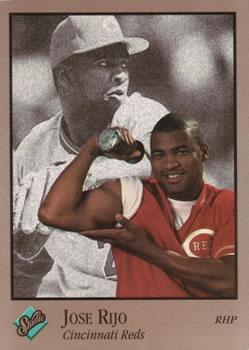 #26 Jose Rijo - Cincinnati Reds - 1992 Studio Baseball