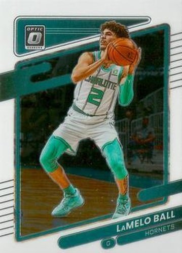 #26 LaMelo Ball - Charlotte Hornets - 2021-22 Donruss Optic Basketball