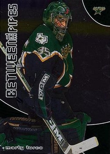 #26 Marty Turco - Dallas Stars - 2001-02 Be a Player Between the Pipes Hockey