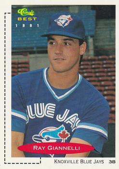 #26 Ray Giannelli - Knoxville Blue Jays - 1991 Classic Best Baseball