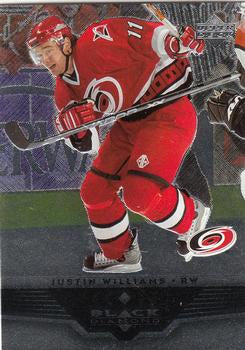 #26 Justin Williams - Carolina Hurricanes - 2005-06 Upper Deck Black Diamond Hockey