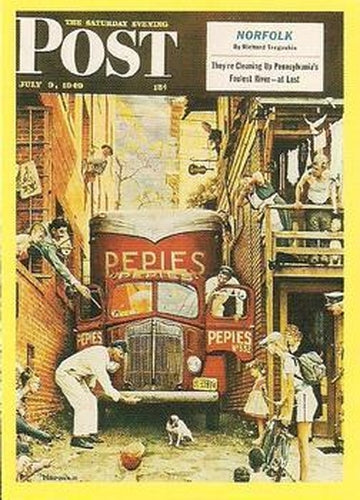 #26 Traffic Conditions - 1993 Comic Images Norman Rockwell Saturday Evening Post