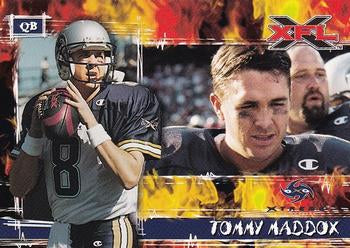 #26 Tommy Maddox - Los Angeles Xtreme - 2001 Topps XFL Football
