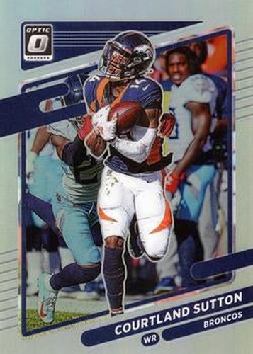#26 Courtland Sutton - Denver Broncos - 2021 Donruss Optic - Holo Football