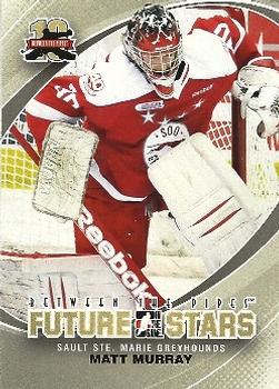 #26 Matt Murray - Sault Ste. Marie Greyhounds - 2011-12 In The Game Between The Pipes Hockey
