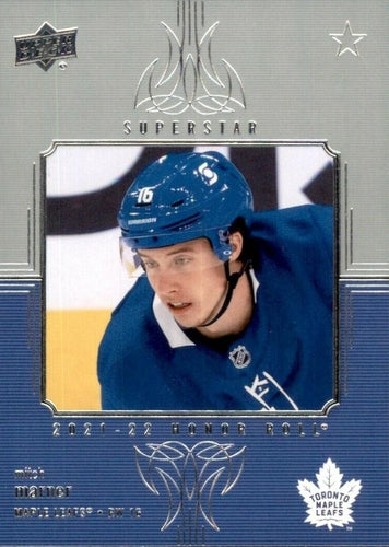 #HR-26 Mitch Marner - Toronto Maple Leafs - 2021-22 Upper Deck - Honor Roll Hockey