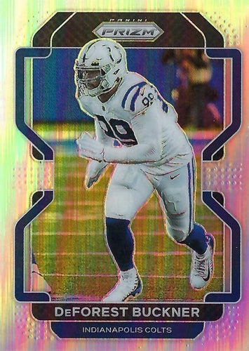 #26 DeForest Buckner - Indianapolis Colts - 2021 Panini Prizm - Silver Football