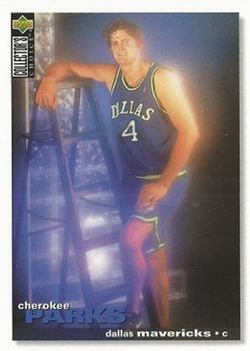#270 Cherokee Parks - Dallas Mavericks - 1995-96 Collector's Choice Basketball