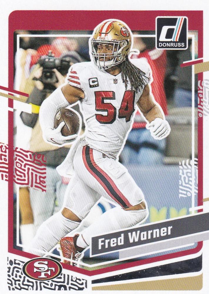 #270 Fred Warner - San Francisco 49ers - 2023 Donruss Football