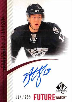 #270 Nick Spaling - Nashville Predators - 2010-11 SP Authentic Hockey