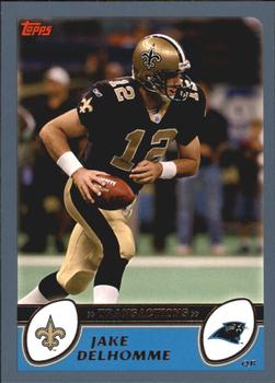 #270 Jake Delhomme - Carolina Panthers - 2003 Topps Football