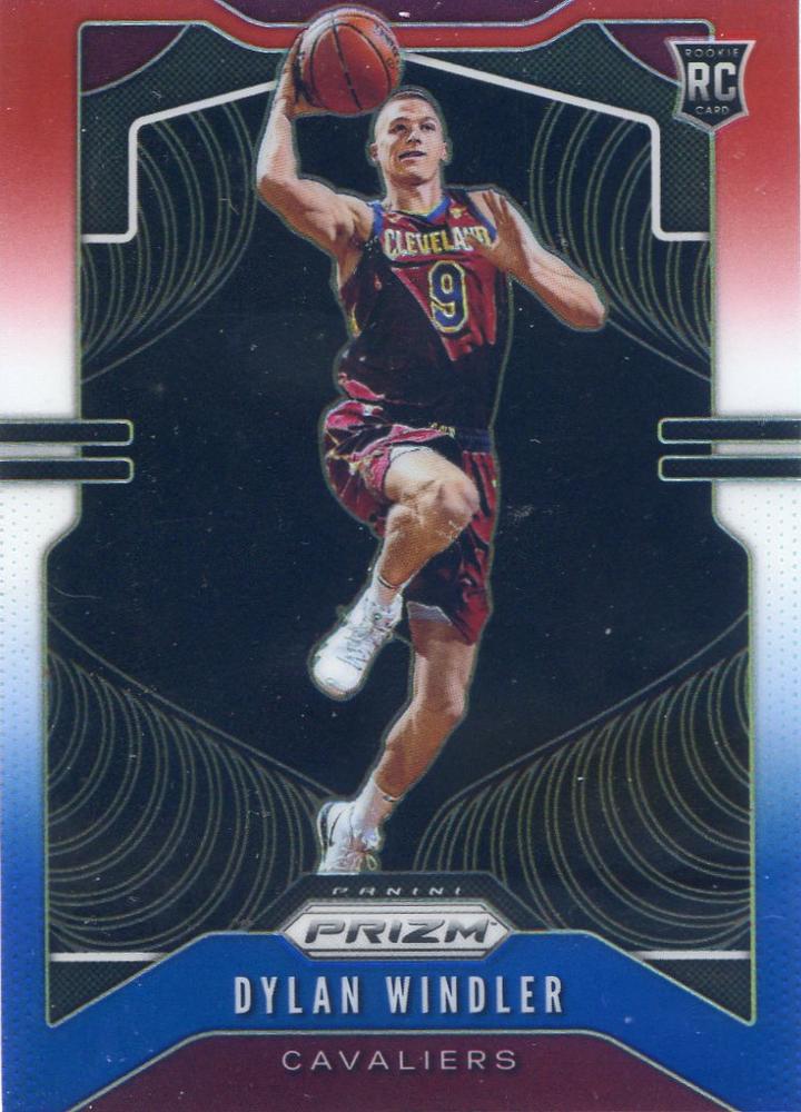#270 Dylan Windler - Cleveland Cavaliers - 2019-20 Panini Prizm - Prizms Red White and Blue Basketball
