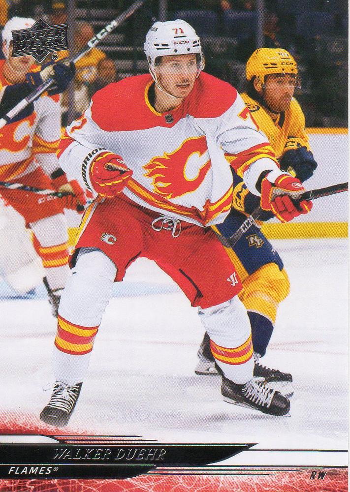 #270 Walker Duehr - Calgary Flames - 2024-25 Upper Deck Hockey