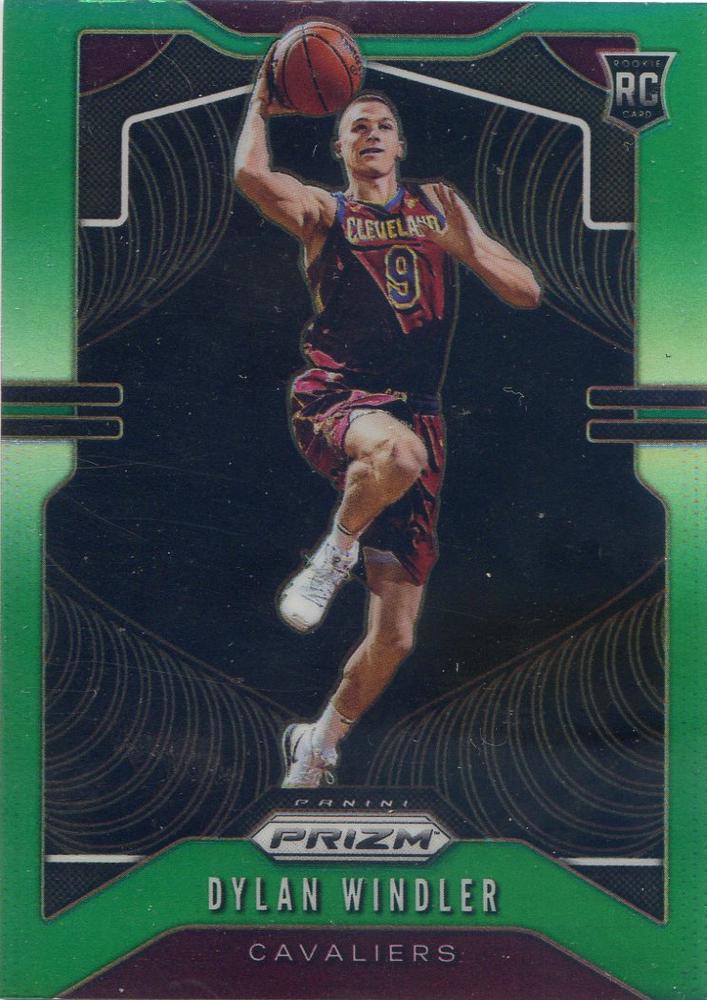 #270 Dylan Windler - Cleveland Cavaliers - 2019-20 Panini Prizm - Prizms Green Basketball
