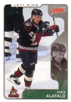 #271 Mika Alatalo - Phoenix Coyotes - 2001-02 Upper Deck Victory Hockey