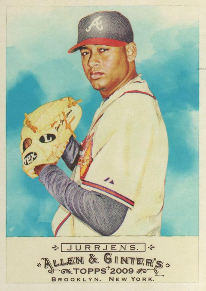 #271 Jair Jurrjens - Atlanta Braves - 2009 Topps Allen & Ginter Baseball
