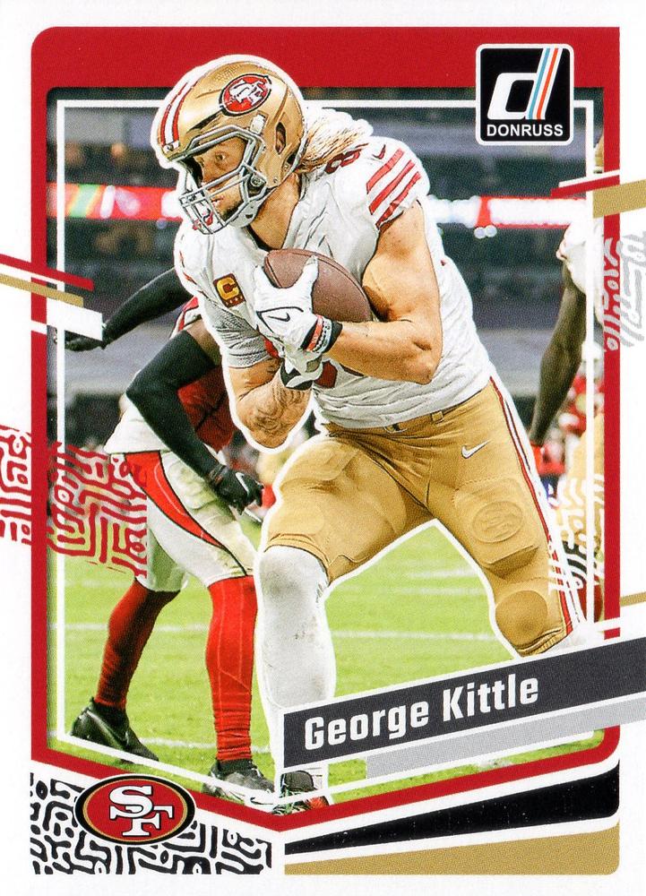 #271 George Kittle - San Francisco 49ers - 2023 Donruss Football
