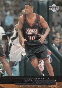 #271 Billy Owens - Philadelphia 76ers - 1999-00 Upper Deck Basketball