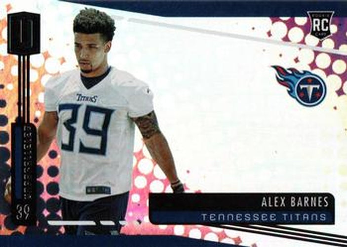 #271 Alex Barnes - Tennessee Titans - 2019 Panini Unparalleled Football