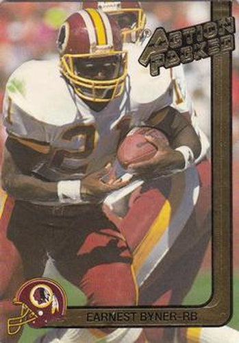 #271 Earnest Byner - Washington Redskins - 1991 Action Packed Football