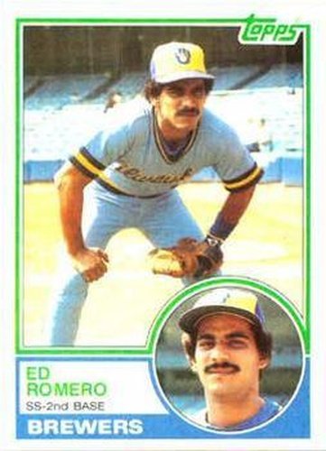 #271 Ed Romero - Milwaukee Brewers - 1983 Topps Baseball