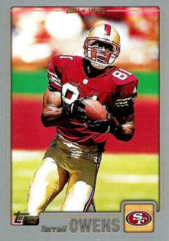 #271 Terrell Owens - San Francisco 49ers - 2001 Topps Football