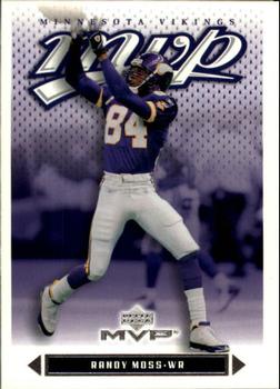 #271 Randy Moss - Minnesota Vikings - 2003 Upper Deck MVP Football