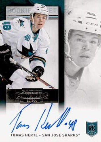 #271a Tomas Hertl - San Jose Sharks - 2013-14 Panini Contenders Hockey