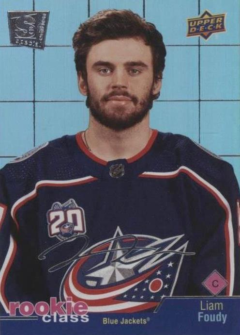 #RC-24 Liam Foudy - Columbus Blue Jackets - 2020-21 Upper Deck - Rookie Class SE Hockey
