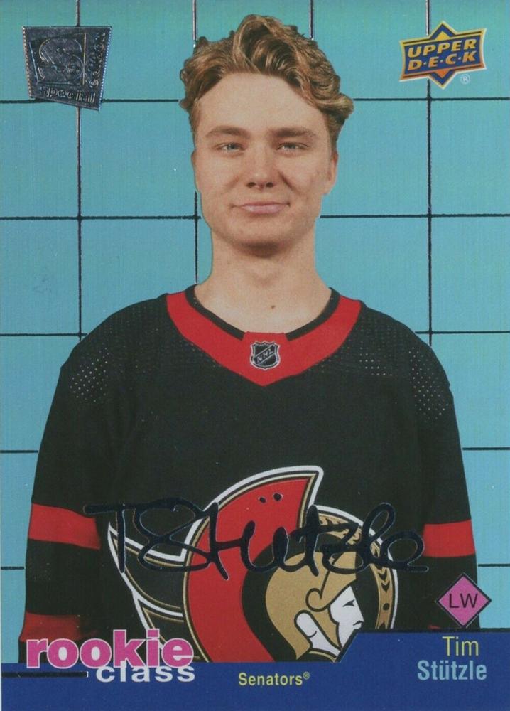 #RC-25 Tim Stutzle - Ottawa Senators - 2020-21 Upper Deck - Rookie Class SE Hockey