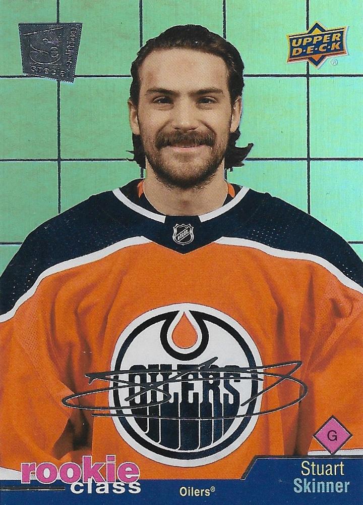 #RC-35 Stuart Skinner - Edmonton Oilers - 2020-21 Upper Deck - Rookie Class SE Hockey