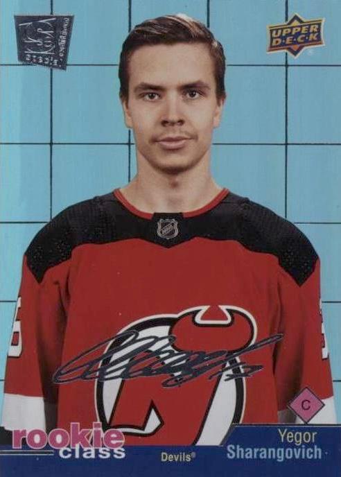 #RC-40 Yegor Sharangovich - New Jersey Devils - 2020-21 Upper Deck - Rookie Class SE Hockey