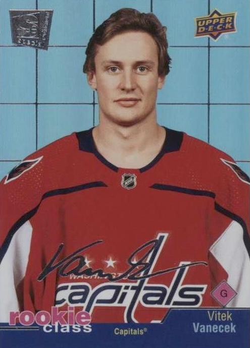 #RC-45 Vitek Vanecek - Washington Capitals - 2020-21 Upper Deck - Rookie Class SE Hockey