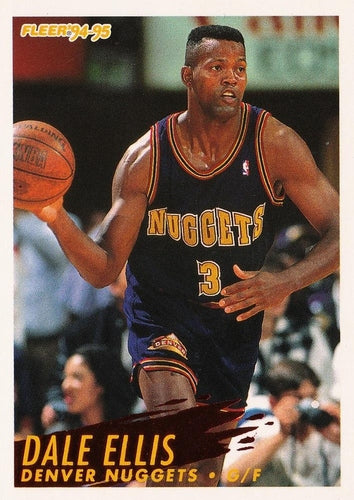 #272 Dale Ellis - Denver Nuggets - 1994-95 Fleer Basketball