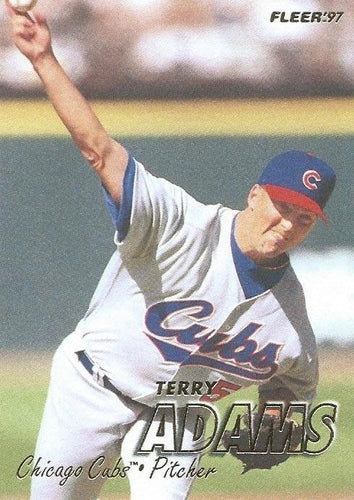 #272 Terry Adams - Chicago Cubs - 1997 Fleer Baseball