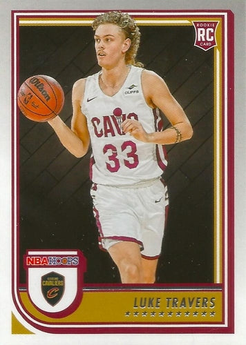 #272 Luke Travers - Cleveland Cavaliers - 2022-23 Hoops Basketball