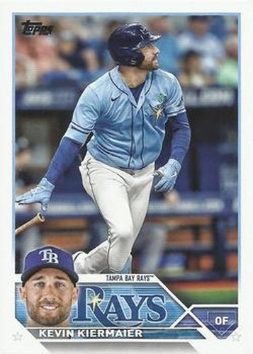 #272 Kevin Kiermaier - Tampa Bay Rays - 2023 Topps Baseball
