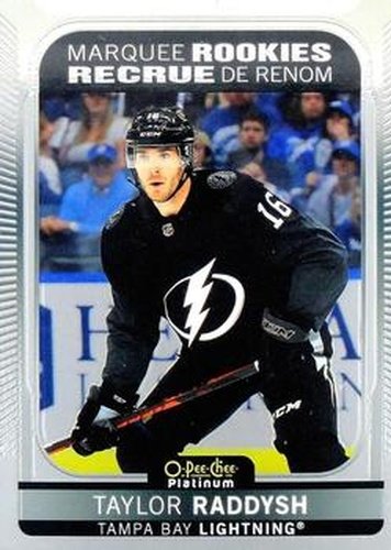 #272 Taylor Raddysh - Tampa Bay Lightning - 2021-22 O-Pee-Chee Platinum Hockey