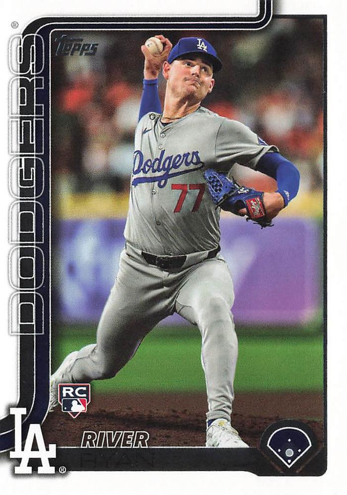#273 River Ryan - Los Angeles Dodgers - 2025 Topps Baseball