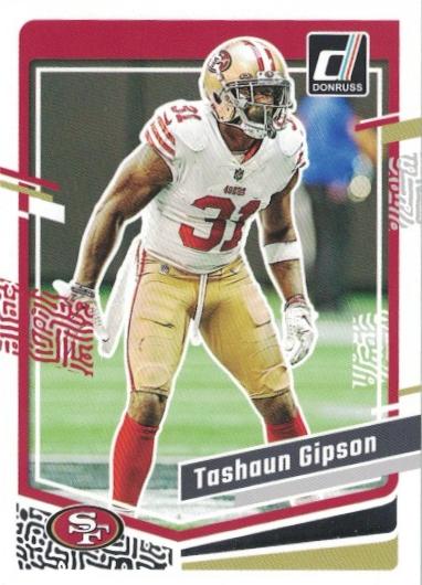#273 Tashaun Gipson - San Francisco 49ers - 2023 Donruss Football