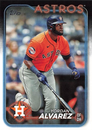 #273 Yordan Alvarez - Houston Astros - 2024 Topps Baseball