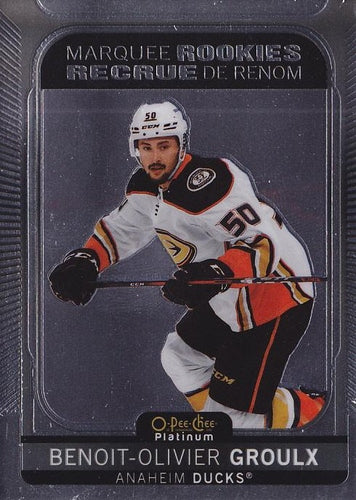 #273 Benoit-Olivier Groulx - Anaheim Ducks - 2021-22 O-Pee-Chee Platinum Hockey