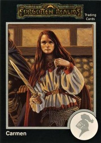 #273 Carmen - 1991 TSR Advanced Dungeons & Dragons - Silver