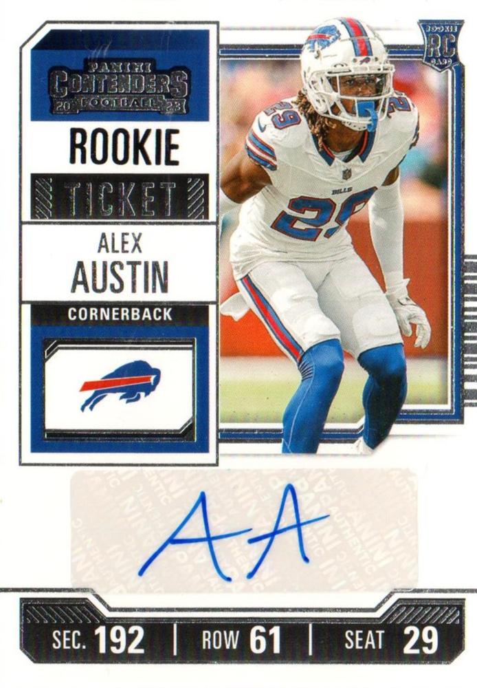 #273 Alex Austin - Buffalo Bills - 2023 Panini Contenders Football