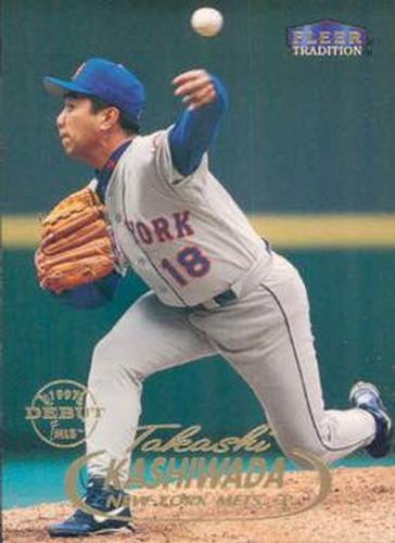 #273 Takashi Kashiwada - New York Mets - 1998 Fleer Tradition Baseball