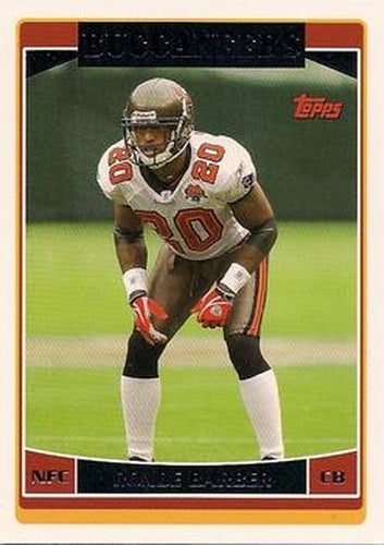#273 Ronde Barber - Tampa Bay Buccaneers - 2006 Topps Football