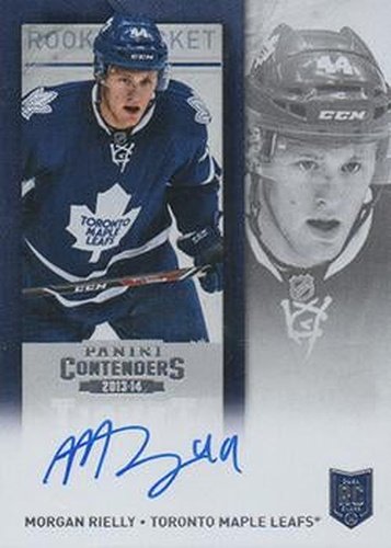 #273a Morgan Rielly - Toronto Maple Leafs - 2013-14 Panini Contenders Hockey