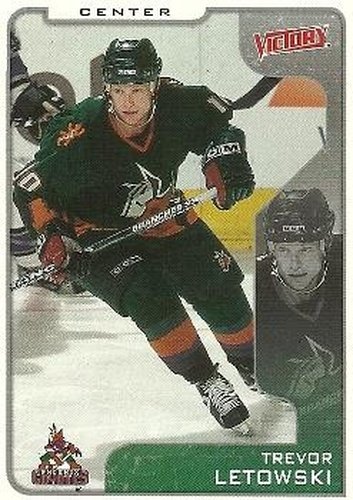 #274 Trevor Letowski - Phoenix Coyotes - 2001-02 Upper Deck Victory Hockey